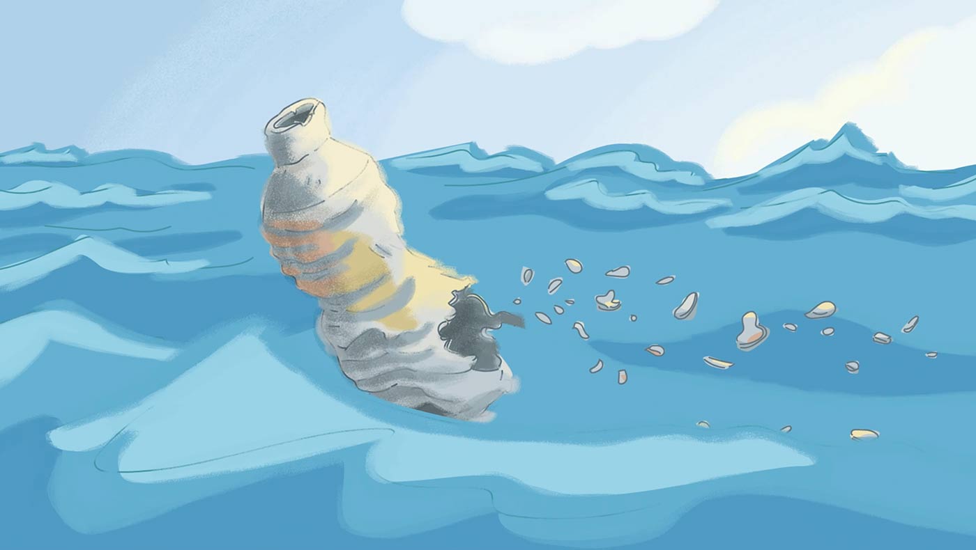 Animations about water ecologics